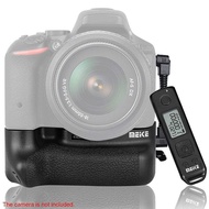 MEIKE MK-D5500 Pro Vertical Battery Grip w/ Remote Control LCD Shutter Release for Nikon D5500