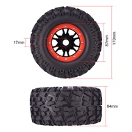 AUSTARHOBBY 2PCS AX-3013 170mm Wheel Tires Tyre 17mm Hex For RC 1/8 RC Monster Truck