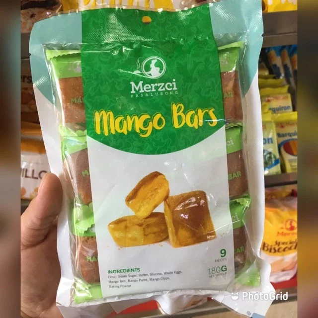 Mango Bars 180g Merzci pasalubong