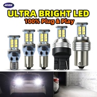 2Pcs W16W T15 Led Reverse Light Blubs Backup Lamp P21W 1156 Ba15S 7440 W21W BAX9S H6W BAY9S H21W Can