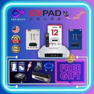 EVPAD 12P / 11P / 11S Smart TV Box – 6K / 4K Ultra HD • Android • AI Voice • Fast Performance