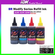 ideaink 100ml Compatible Refillable Cartridge Series Refill Ink For (Brother) Printer Use