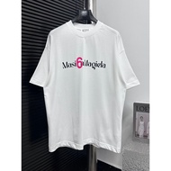 Maison Margiela/MM6/Maison Margiela/2026 Early Spring New Style Short-Sleeved T-Shirt Men Women Coup