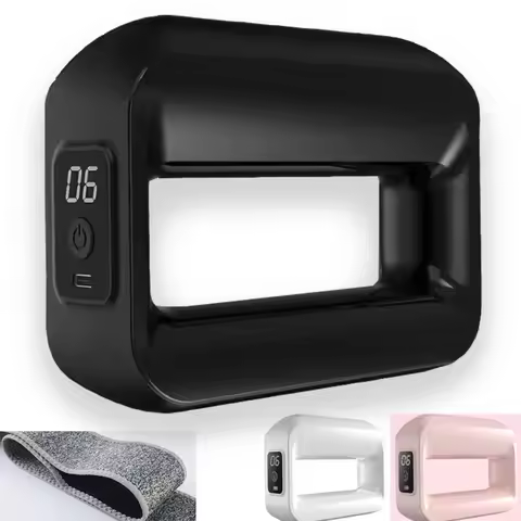 Fascia Gun Comfortable Massager Portable Deep Tissue Body 6 Gears Fascial Ring Handheld Percussion V