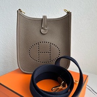 Hermes Evelyne mini 大象灰