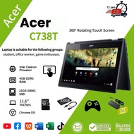 Acer Chromebook C738T/up to 320GB/Touch screen/Study and Office work/murah Refurbished Game Laptop
