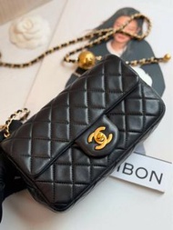 Chanel  pearl crush mini 20cm 金球
