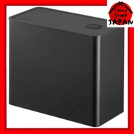 Yamazaki Jitsugyo 6908 Airtight Coffee Canister with Valve, Black, Main Body: Approx. W18.4 x D9.2 x