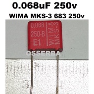 Wima 0.068uf 250v 0.068 MKS-3 High End Capacitor 68n 683