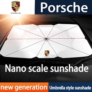 Porsche Car sunshade umbrella sun visor Car Front Window Sunshade Cover Sunshade Curtain UV protecti