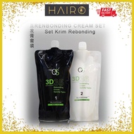 QS 3D 35 & 36 Speedy Types Rebonding Cream Set (2x 500ml)