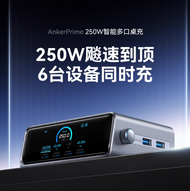 Anker A2345 250W fast charger USB smart screen charger