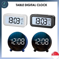 🇸🇬【SG LBHH】TABLE DIGITAL CLOCK/RECTANGLE TABLE CLOCK/ROUND TABLE CLOCK
