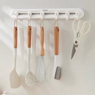 Ecoco 6-hook curved wall hanging bar - ECOCO 23154