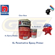 5L Nippon Paint Penetrative Epoxy Primer For TILE CEMENT FIBER CERAMICS (Clear Base)