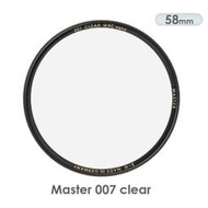 ◎相機專家◎ B+W Master 58mm 007 Clear MRC 純淨濾鏡超薄高硬度奈米 捷新公司