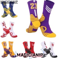 MAGICIANIP Soccer Sock Cotton Breathable Professional Non-Slip