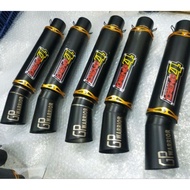 Daeng Sai4 51mm inlet canister only muffler exhaust muffler type pipe daeng muffler NLK Aun pipe Dae