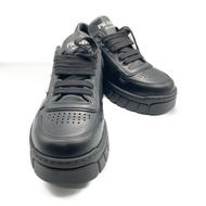 PRADA 市中心皮革運動鞋其他鞋 3LJ6-2EE378 皮革黑色二手女式