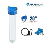 意大利 ATLAS FILTRI Water Filter (The Plus 3P SX) 20"吋 濾水器 過濾器 3/4" 6分