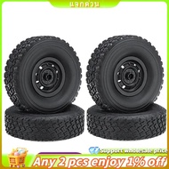 4Pcs 67mm Tire Wheel Tyre for  C14 C24 C34 C44 C24-1 FJ40 1/16 RC Car Upgrade Parts Spare Accessorie