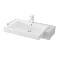 TOTO semi recessed basin