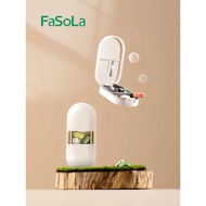medicine pill box pill box Japan FaSoLa Pill Box Medicine Cutter One-Quarter Four-Quarter Pill Divid