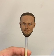 現貨1:6 Stephen Curry微笑頭雕，非enterbay hottoys threezero zcwo