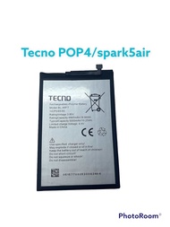 แบตTecno pop4pop5 Spark5air spark6air BL-49FT Bl-58BTBL-48BT