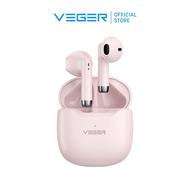 หูฟังบลูทูธ VEGER VE-01T Bluetooth 5.0 IPX4 กันฝุ่นกันน้ำ ตัดเสียงรบกวน ใช้ได้นาน 25 ชม รับประกัน 1