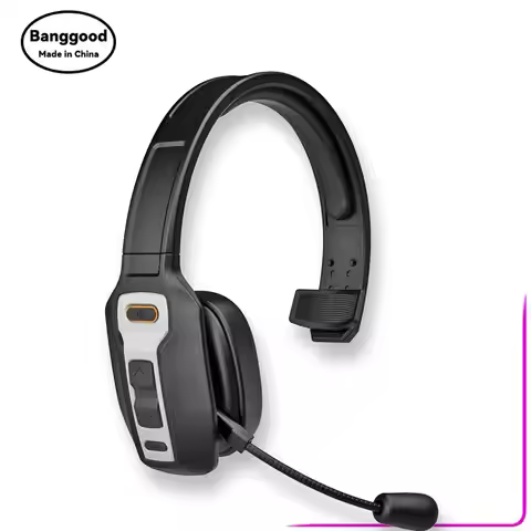 M98 Wireless Bluetooth Phone Headset Bluetooth 5.2ENC Call Noise Cancellation Headset, Unilateral He
