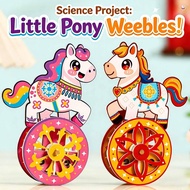 New Year Horse Roly-Poly Toy - DIY Toddler Activity Kit for Kids