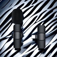 Wireless Microphone Lavalier Radio Microphone Live Anchor Recording Equipment Clip-On Influencer Eat