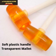 Hammer drill heavy duty Hammer drill Hammer heavy duty ♦JH Rubber hammer mallet Transparent Shockproof with plastic handle♕