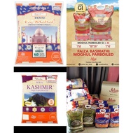 FAIZA Beras Basmathi, Moghul, PUSA, Herba Ponni Taj Mahal REPACK 500gram Rice