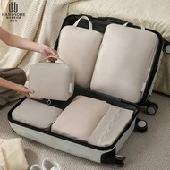 bag luggage bag travel travel bag Beg simpanan pakaian perjalanan Kompresi beg penamat 6 keping, beg