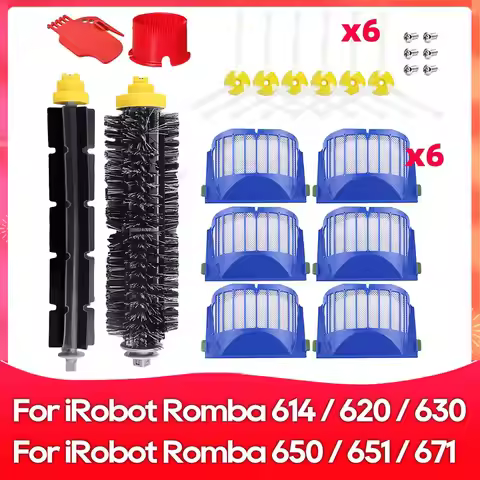 Compatible For iRobot Roomba 614 / 620 / 630 / 650 / 651 / 671/ 660 / 692 Robot Vacuums Accessory Ma