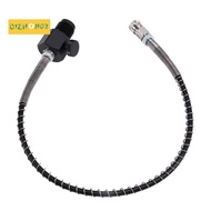 Diving Fiber Bottle Connector G5/8 Threaded Connector 8mm Quick Connector with Spring Tube