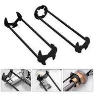 Basin Wrench Universal Sink Wrench Set for Easy Faucet and Pipe Nut Removal Rustproof and Durable To