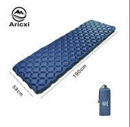 超輕便😜 Aricxi  超輕 充氣 吹氣露營床墊 （550g）sleeping mat blue pump mat
