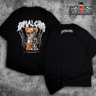Distro t-shirts ~ oversize t-shirts ~ premium distro t-shirts ~ metal lightning bear doll distro t-s