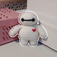 Amigurumi Baymax keychain