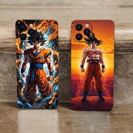 Phone Skin stickers printed with glitter Goku image for ip7plus/ xsmax/ 11/ 12/ 13/ 14/ 15promax, (o