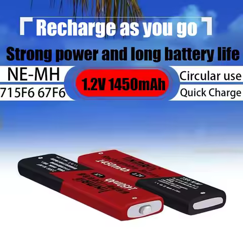 Original 1.2V Ni-MH Rechargeable Battery 67F6 1450mAh 7/5 F6 Suitable for Sony and Panasonic Walkman