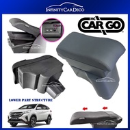 HC Cargo High Quality USB LED Indicator Double Layer Arm Rest Armrest Compatible With Perodua Aruz