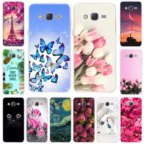 For Samsung Galaxy J5 2015 Cover J500 J500F J500H Cute Cartoon Soft Silicone Phone Case For Samsung 
