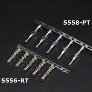 100pcs/lot Copper Crimp Terminal 5556-RT 5558-PT For Connector 5557-R 5559-P,5556 5558 metal pin for