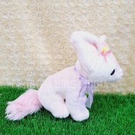 UNGU Fennec Fox Purple Ribbon Doll Pink Fox Doll Fox Flower Ribbon Doll