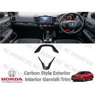 Honda City Gn2 GN5 2020-2024 Steering Wheel Carbon Interior Cover Trim