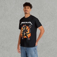 Metallica Shirt Meowtallica T-shirt Cat Shirt Funny Cat T-shirt Heavy Metal Cat Design Kids Cat Unis